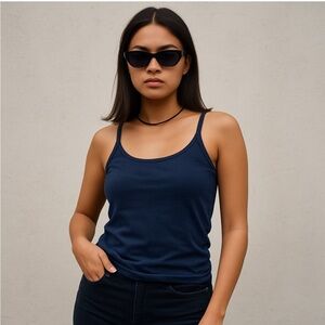 GAP The Essential Cami Black Women's Tank Top Size Small